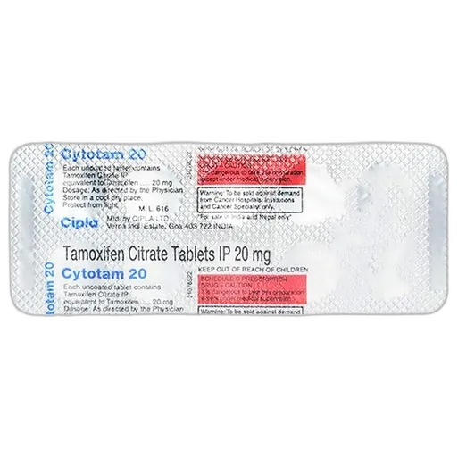 cytotam 20mg tablet 10's
